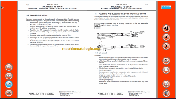 Sandvik Axera T08S-290C Full Documents (Service, Operator, Maintenance Manual and Parts Catalog) [103D6176] - Image 3