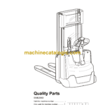 BT SWE200D Electric Stacker Quality Parts Manual