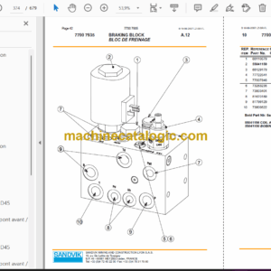 Sandvik DD310-40 Drill Rig Parts Manual (4447)