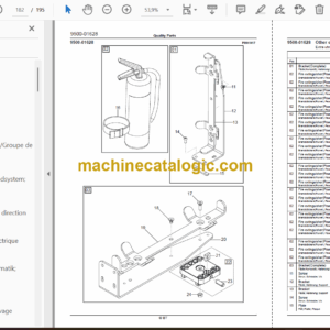 BT SWE200D Electric Stacker Quality Parts Manual