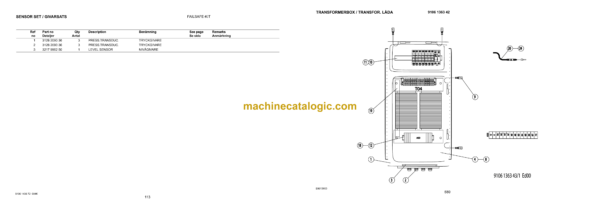 Atlas Copco WL3C Rocket Boomer Parts Manual - Image 3