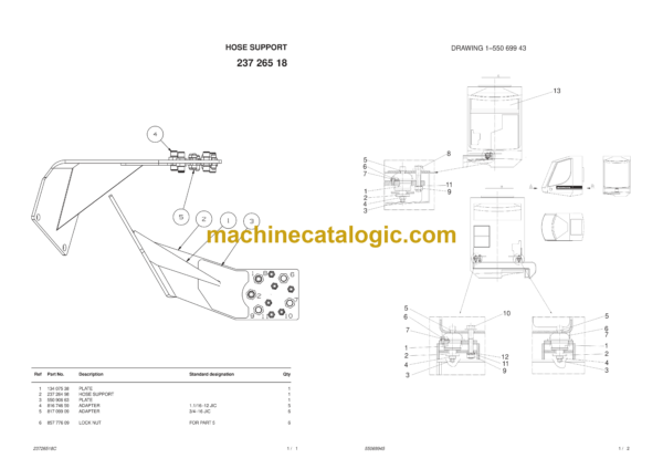 Sandvik DX700 Drill Rig Parts Manual (108T12432-1) - Image 4