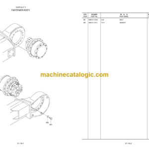Furukawa HCR1200 DS Drill Rig Parts Manual