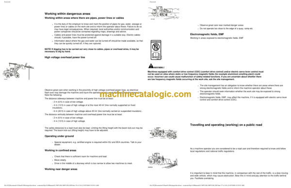 Volvo L150F, L180F, L220F Wheel Loader Operators Manual - Image 3