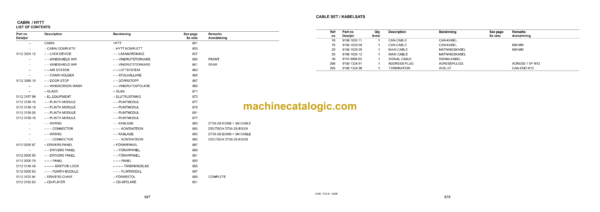 Atlas Copco XL3C Rocket Boomer Parts Manual - Image 3