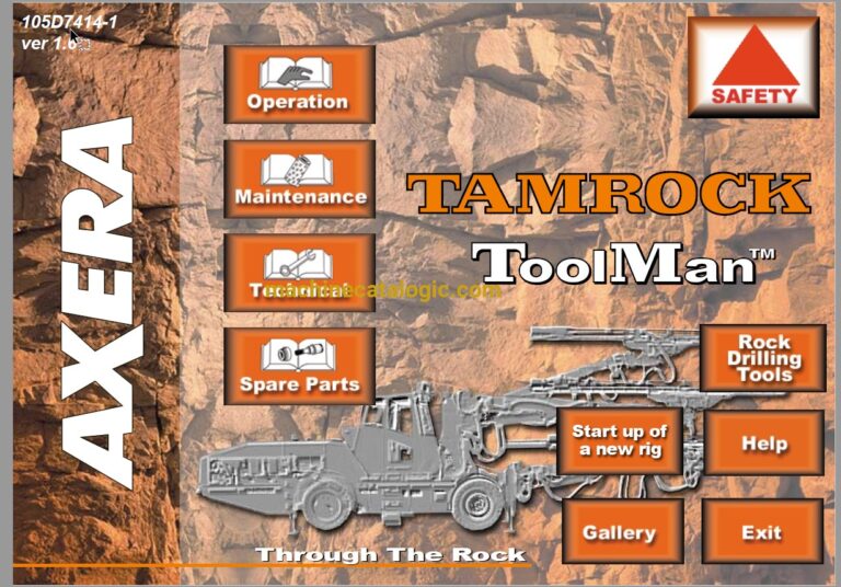 Sandvik Axera T11 Data-315C Full Documents (Service, Operator, Maintenance Manual and Parts Catalog) [105D7414]