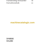 BT SHM080, SHL080 Pedestrian Stacker Operators Manual