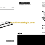 BT PE60W Electric Stacker Operator and Parts Manual