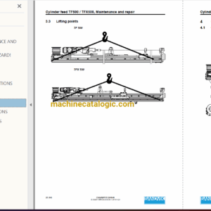 Sandvik DD421-60C Drilling Rig Full Documents (Service, Operator, Maintenance Manual and Parts Catalog) [117D46428]