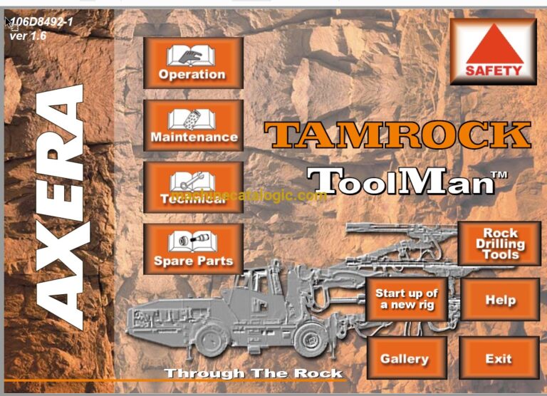 Sandvik Axera T12 Data-315C Full Documents (Service, Operator, Maintenance Manual and Parts Catalog) [105D8492]