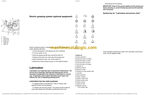 Volvo EC700C Excavator Operators Manual - Image 3
