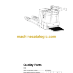 BT P20 Powered Pallet Truck Quality Parts Manual