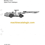 Atlas Copco L2D Boomer Parts Manual