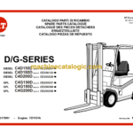 BT C4D150D, C4D180D, C4D200D Diesel Forklift Quality Parts Manual