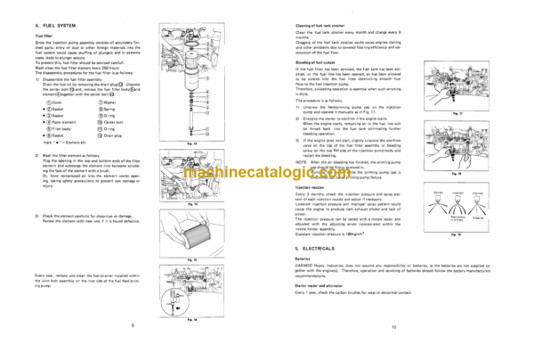 Daewoo DH130W Excavator Operation and Maintenance Manual (2022-7049) - Image 3