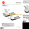 BT PMX, QMX Powered Pallet Truck Full Manual (Service, Parts and Operators Manual)