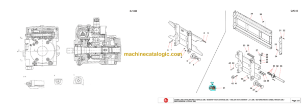 BT C4D150D, C4D180D, C4D200D Diesel Forklift Quality Parts Manual - Image 3