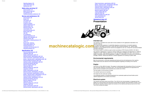 Volvo L60F, L70F, L90F Wheel Loader Operators Manual - Image 4