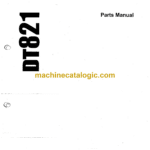 Sandvik DT821C Drill Rig Parts Manual (115D40548-1)