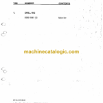 Atlas Copco L2D Boomer Parts Manual