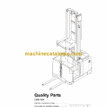 BT OME100H Order Picker Quality Parts Manual