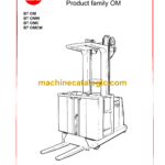 BT OM, OMW, OMC, OMCW Order Picker Quality Parts Manual
