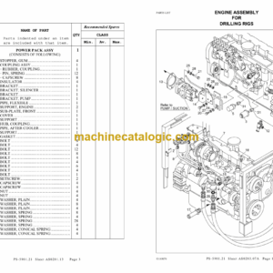 Ingersoll Rand ECM660-3 Crawler Drilling Machine Parts Manual (Y009269BE)