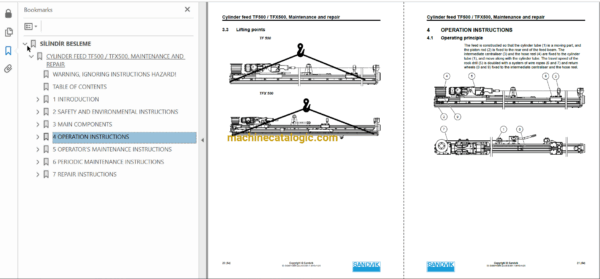 Sandvik DD421-60C Drilling Rig Full Documents (Service, Operator, Maintenance Manual and Parts Catalog) [117D51258] - Image 2