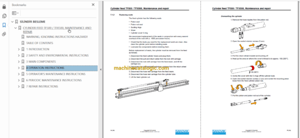 Sandvik DD421-60C Drilling Rig Full Documents (Service, Operator, Maintenance Manual and Parts Catalog) [117D51258] - Image 3
