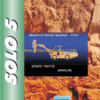 Sandvik Solo 5 and Solo 5V Drill Rig Parts Manual (4107)