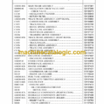 Ingersoll Rand CM470 Crawler Drilling Machine Parts Manual (W002327BO)