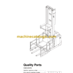 BT OME120HW Order Picker Quality Parts Manual
