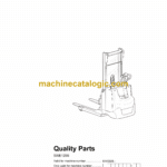 BT SWE120S Electric Stacker Quality Parts Manual