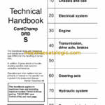 Kalmar DRD S ContChamp Technical Manual