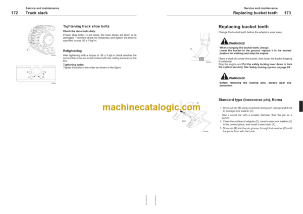 Volvo EC1210B Excavator Operators Manual - Image 2