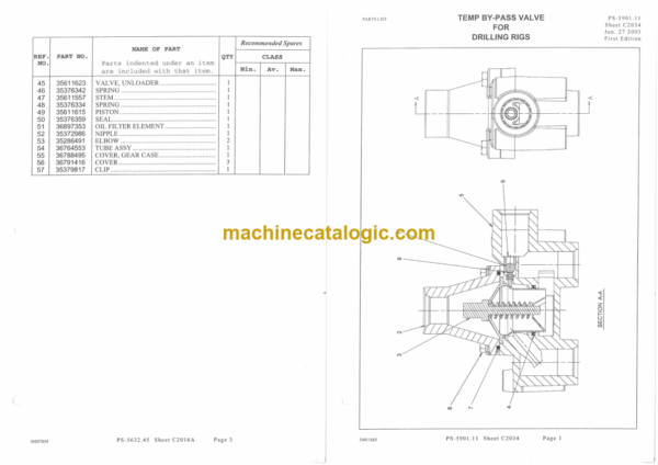 Atlas Copco CM470 Crawler Drilling Machine Parts Manual (W002385BE) - Image 2