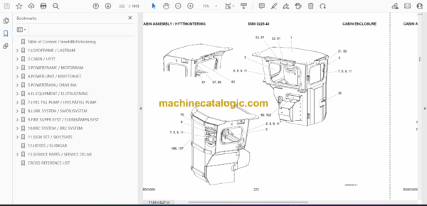 Atlas Copco S7 Scooptram Parts Manual (8997505000) - Image 2
