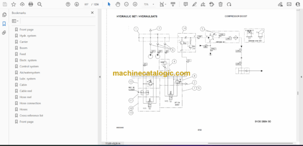 Atlas Copco M2C SP Boomer Parts Manual - Image 2