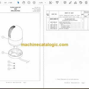Atlas Copco T30 PowerROC Parts Manual