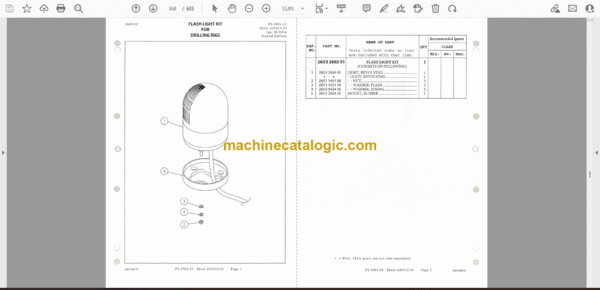Atlas Copco T30 PowerROC Parts Manual - Image 2