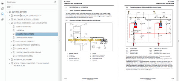 Sandvik DD421-60C Drilling Rig Full Documents (Service, Operator, Maintenance Manual and Parts Catalog) [113D28838] - Image 2