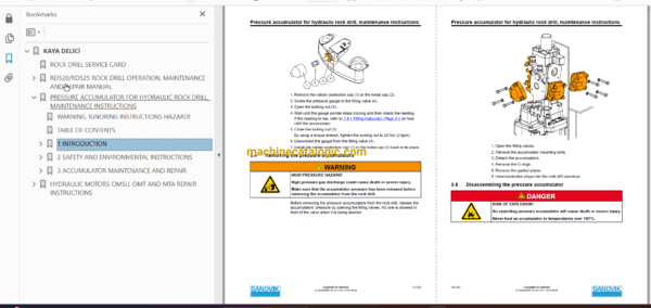 Sandvik DD421-60C Drilling Rig Full Documents (Service, Operator, Maintenance Manual and Parts Catalog) [117D51332] - Image 2