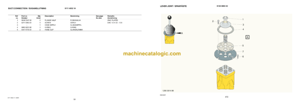 Atlas Copco 281 Rocket Boomer Parts Manual - Image 4
