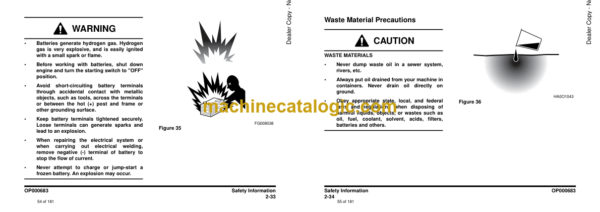 Doosan 440 Plus, 460 Plus Skid Steer Loader Operation and Maintenance Manual (Serial Number 5001 and Up) - Image 3
