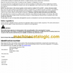 Volvo BL70, BL71 Backhoe Loader Operators Manual