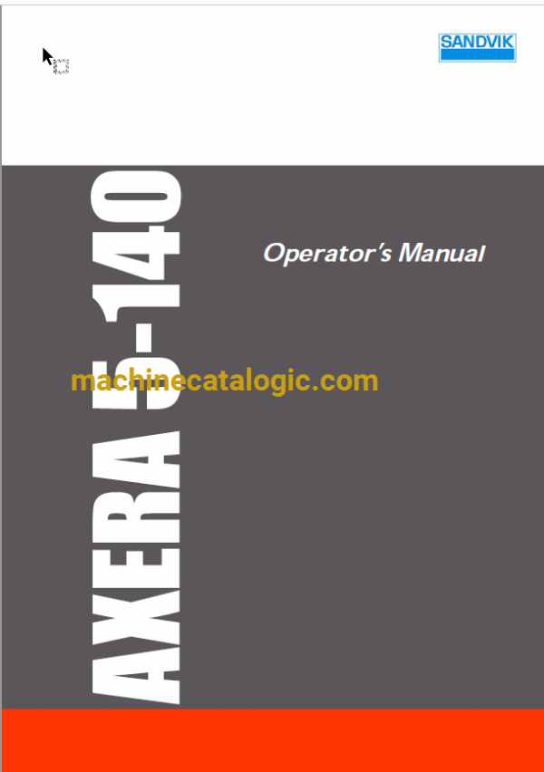 Sandvik DD310-40 Drilling Rig Full Documents (Service, Operator, Maintenance Manual and Parts Catalog) [4407] - Image 3