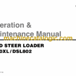 Doosan 1760XL, DSL802 Skid Steer Loader Operation and Maintenance Manual (SB2308E00)