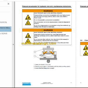 Sandvik DD321-40 Drilling Rig Full Documents (Service, Operator, Maintenance Manual and Parts Catalog) [114D37944]