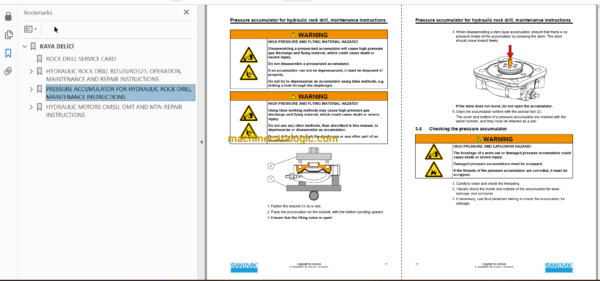 Sandvik DD321-40 Drilling Rig Full Documents (Service, Operator, Maintenance Manual and Parts Catalog) [114D37944] - Image 2