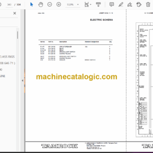 Sandvik Minimatic 205-60 Drill Rig Parts Manual (101D2005-1)